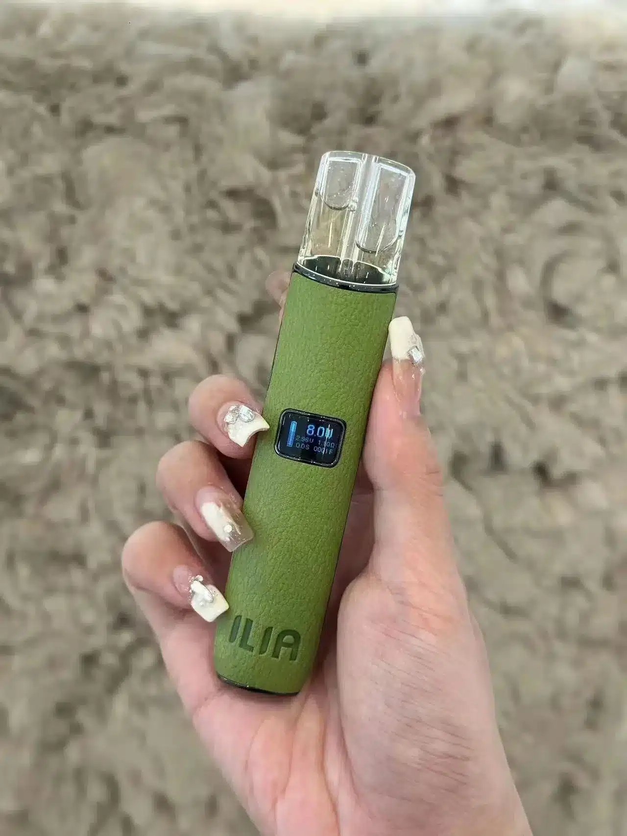 ILIA皮革電子煙主機|通用一代煙彈|高質感霧化桿:圖片 2