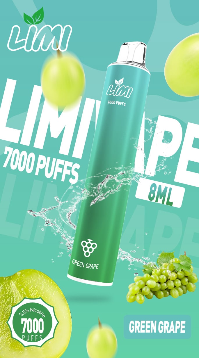 LIMI 7000口拋棄式電子煙|大容量持久體驗:圖片 14