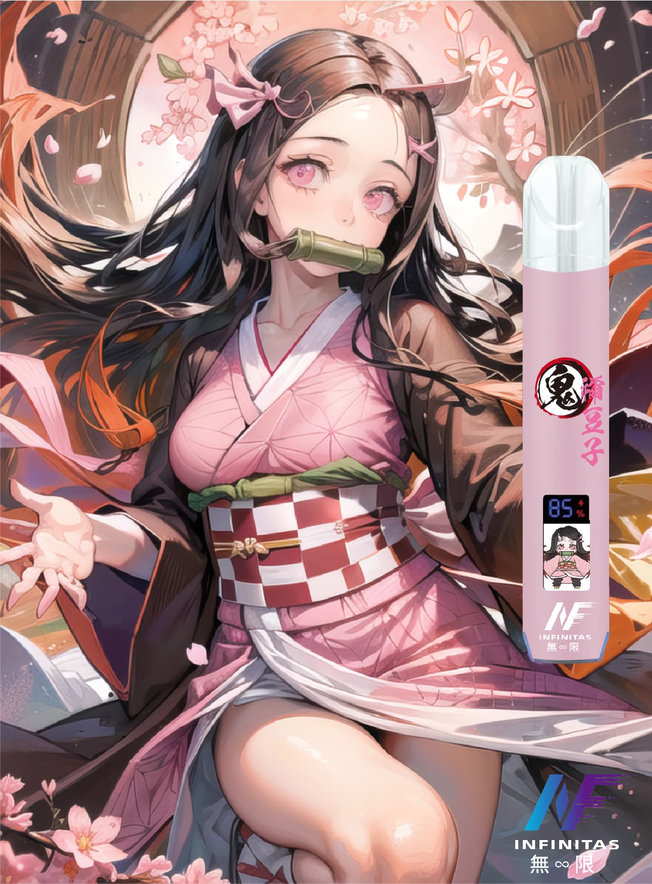 INF無限一代通用主機|鬼滅之刃聯名電子煙|多口味相容暢享霧化:圖片 4