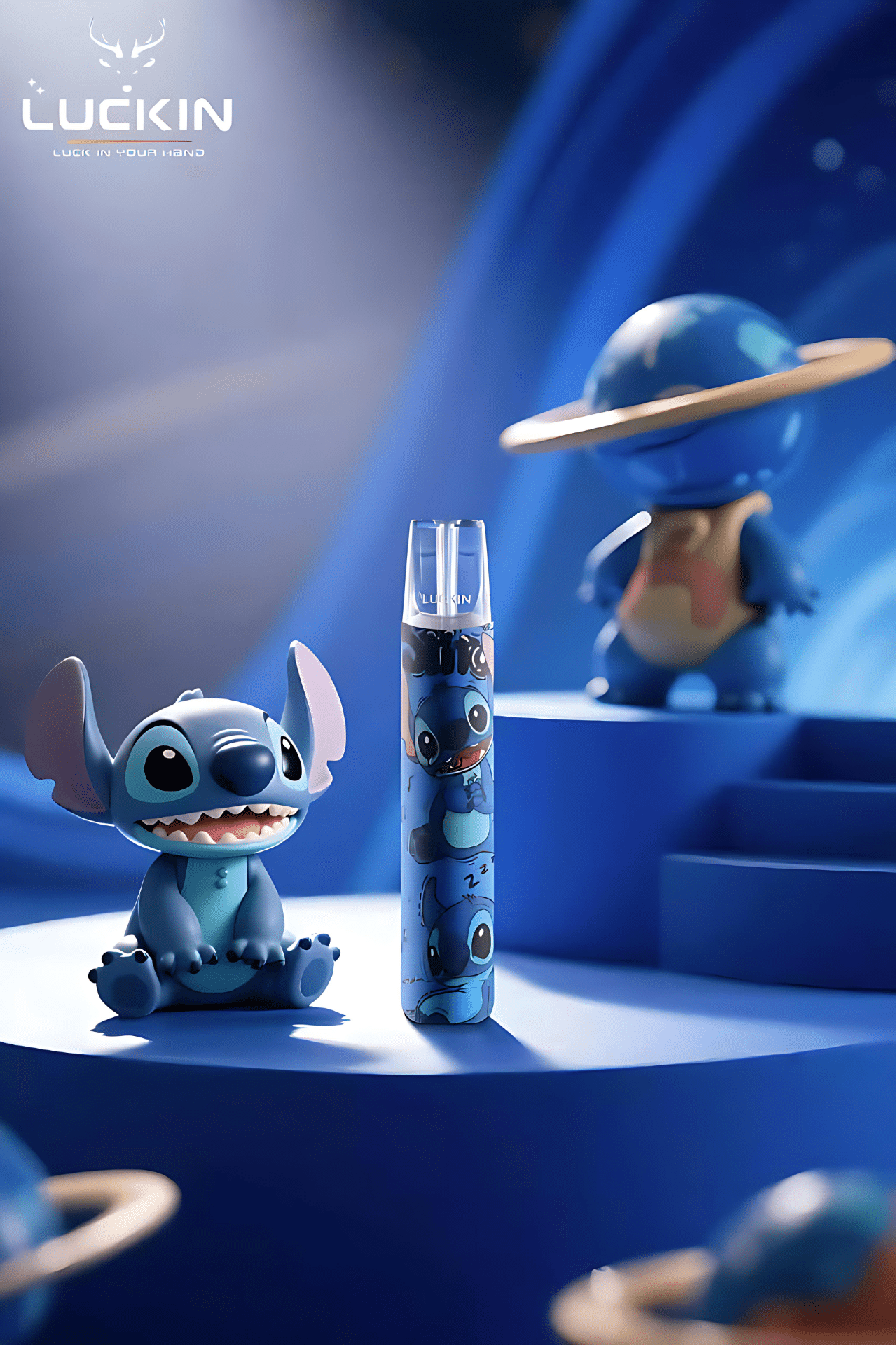 LUCKIN幸運一代電子煙主機 — 潮流設計×強勁體驗丨蠟筆小新、哪吒、史迪仔限量版震撼登場!:圖片 3