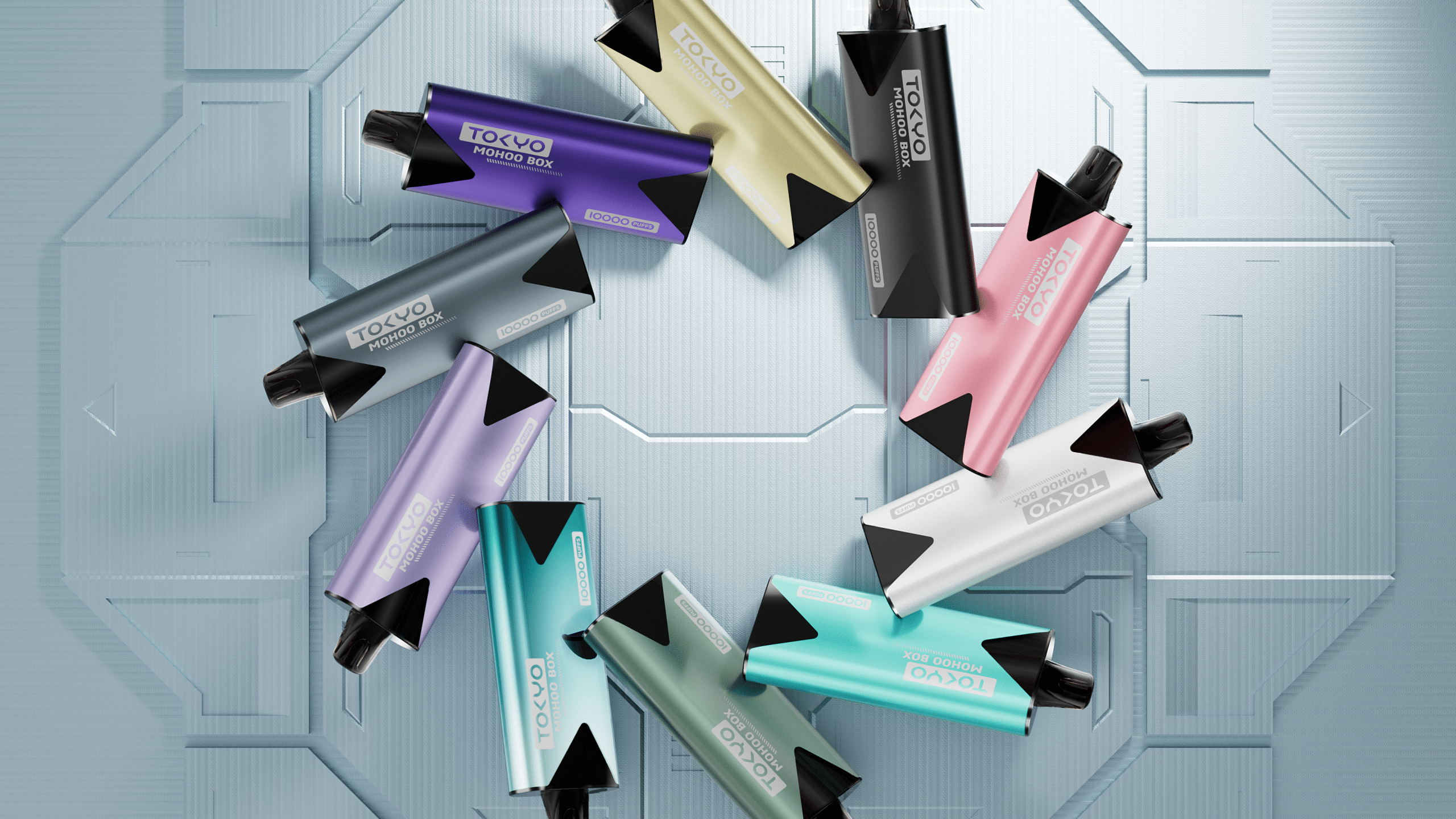 TOKYO MOHOO BOX 東京魔盒煙桿|便攜大容量 台灣電子菸批發 711取貨