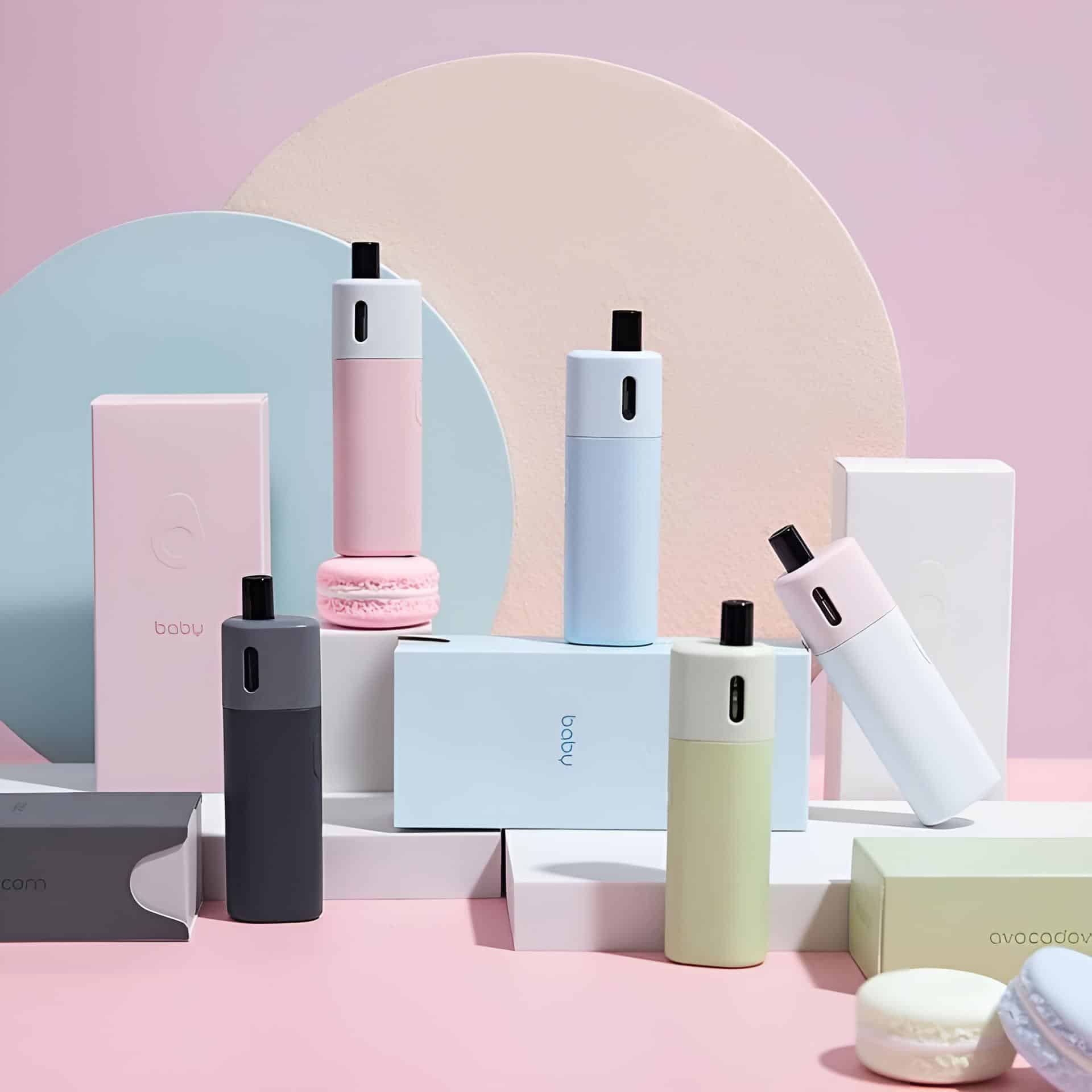 VAPTIO AVOCADO BABY 酪梨寶寶主機套裝|附空煙彈與替換倉|台灣711到付