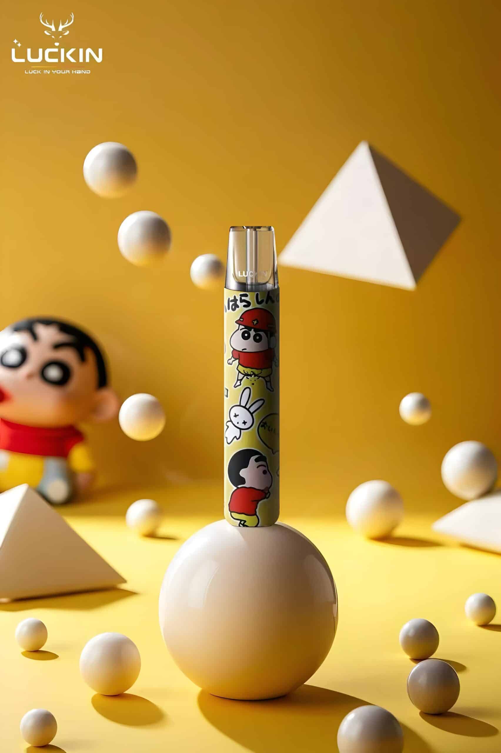 LUCKIN幸運一代電子煙主機 — 潮流設計×強勁體驗丨蠟筆小新、哪吒、史迪仔限量版震撼登場!:圖片 2