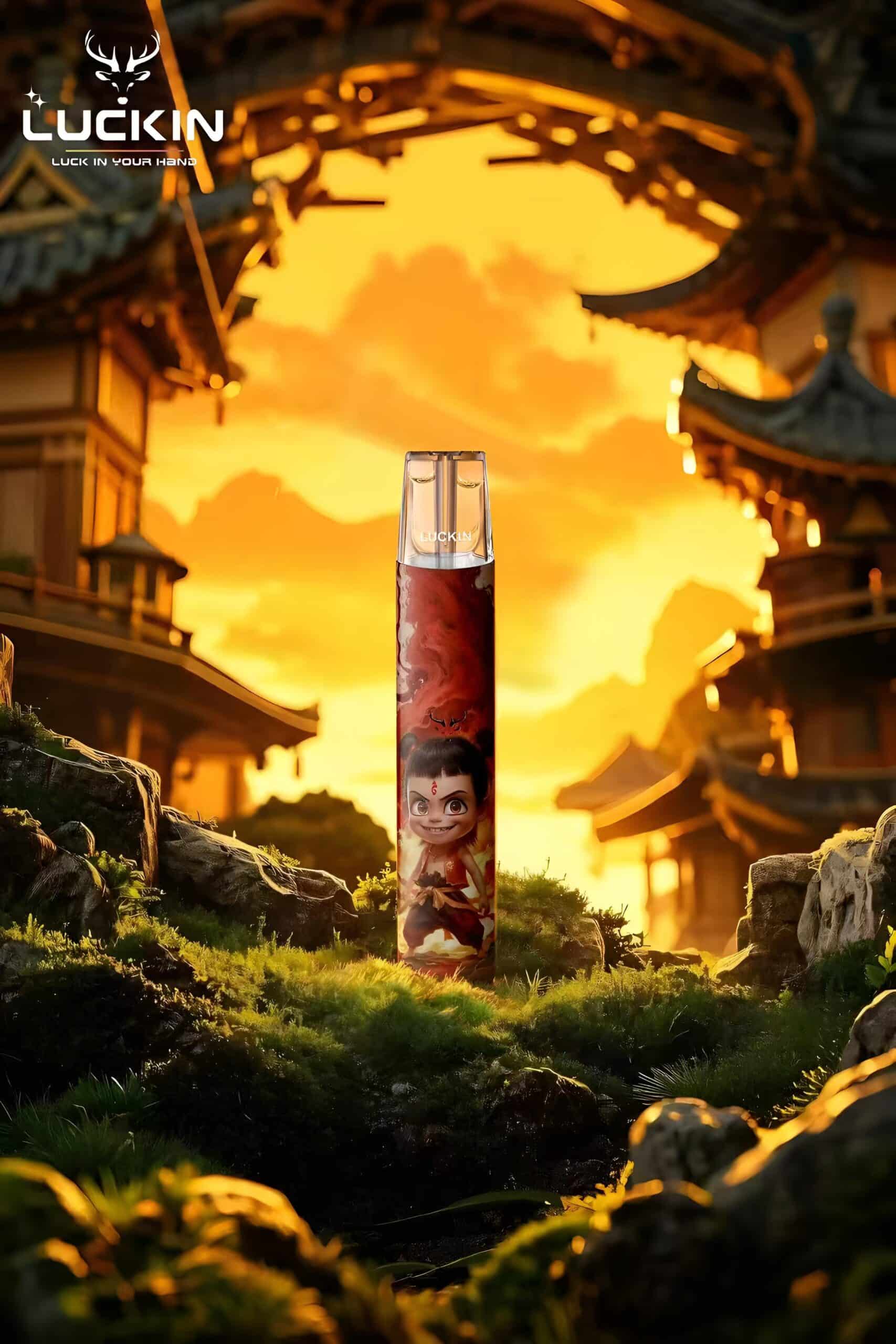 LUCKIN幸運一代電子煙主機 — 潮流設計×強勁體驗丨蠟筆小新、哪吒、史迪仔限量版震撼登場!:圖片 4
